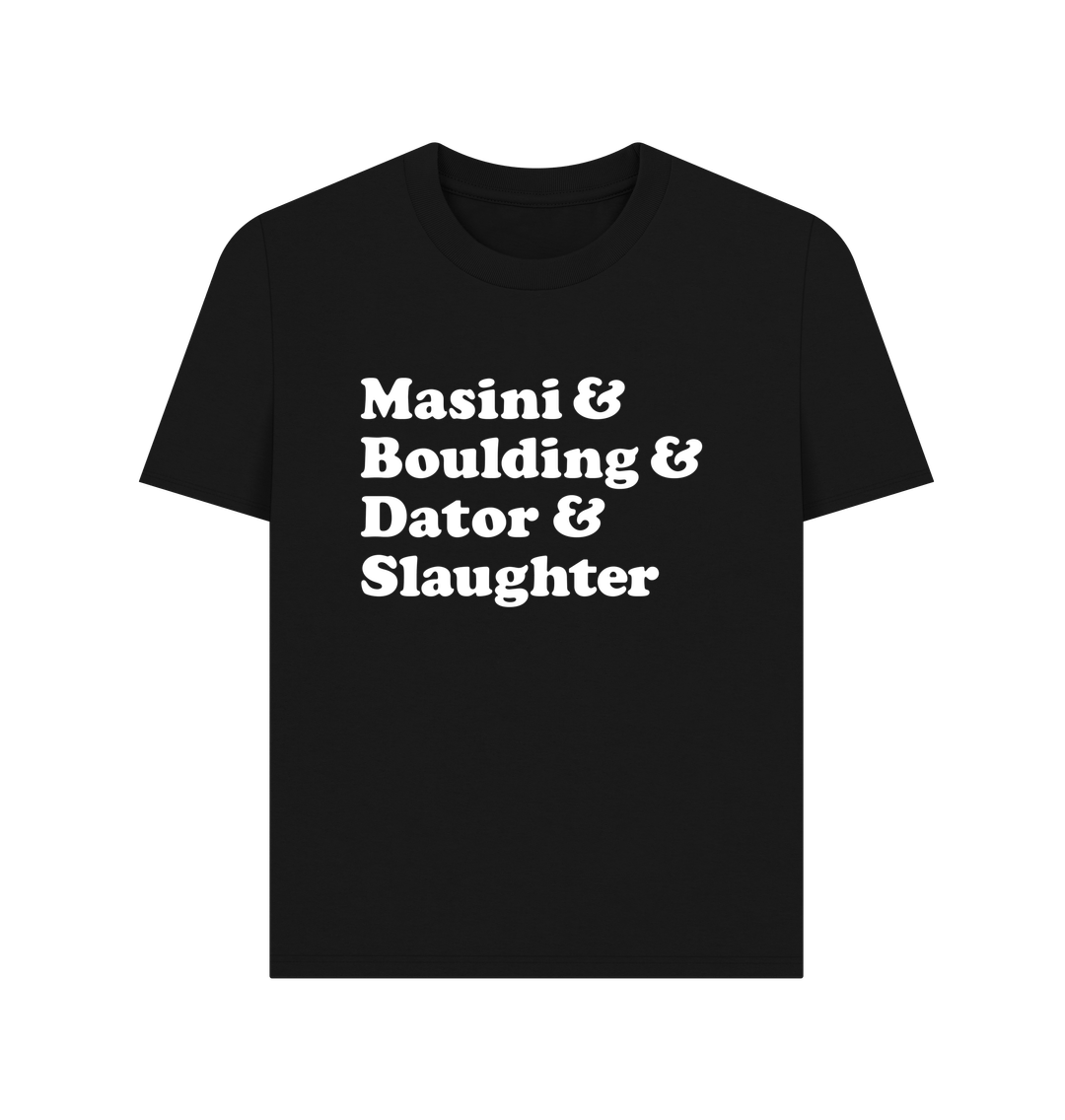 Black Masini & Boulding & Dator & Slaughter (Women)